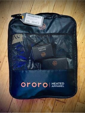 Ororo Men’s Heated Puffer Jacket – Black